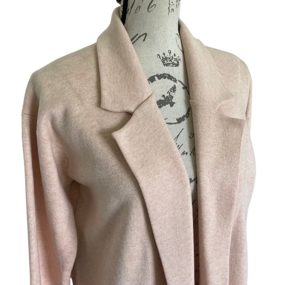 SOLD J. Crew Ella open-front merino wool blend long sweater blazer XS luxury - Picture 13 of 16